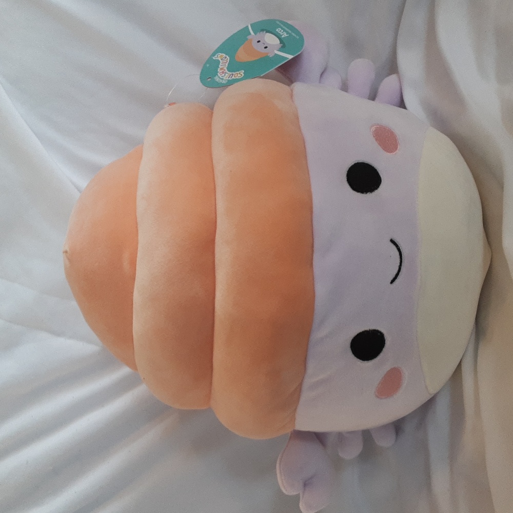 Squishmallows 12" Arco The Hermit Crab, NWT